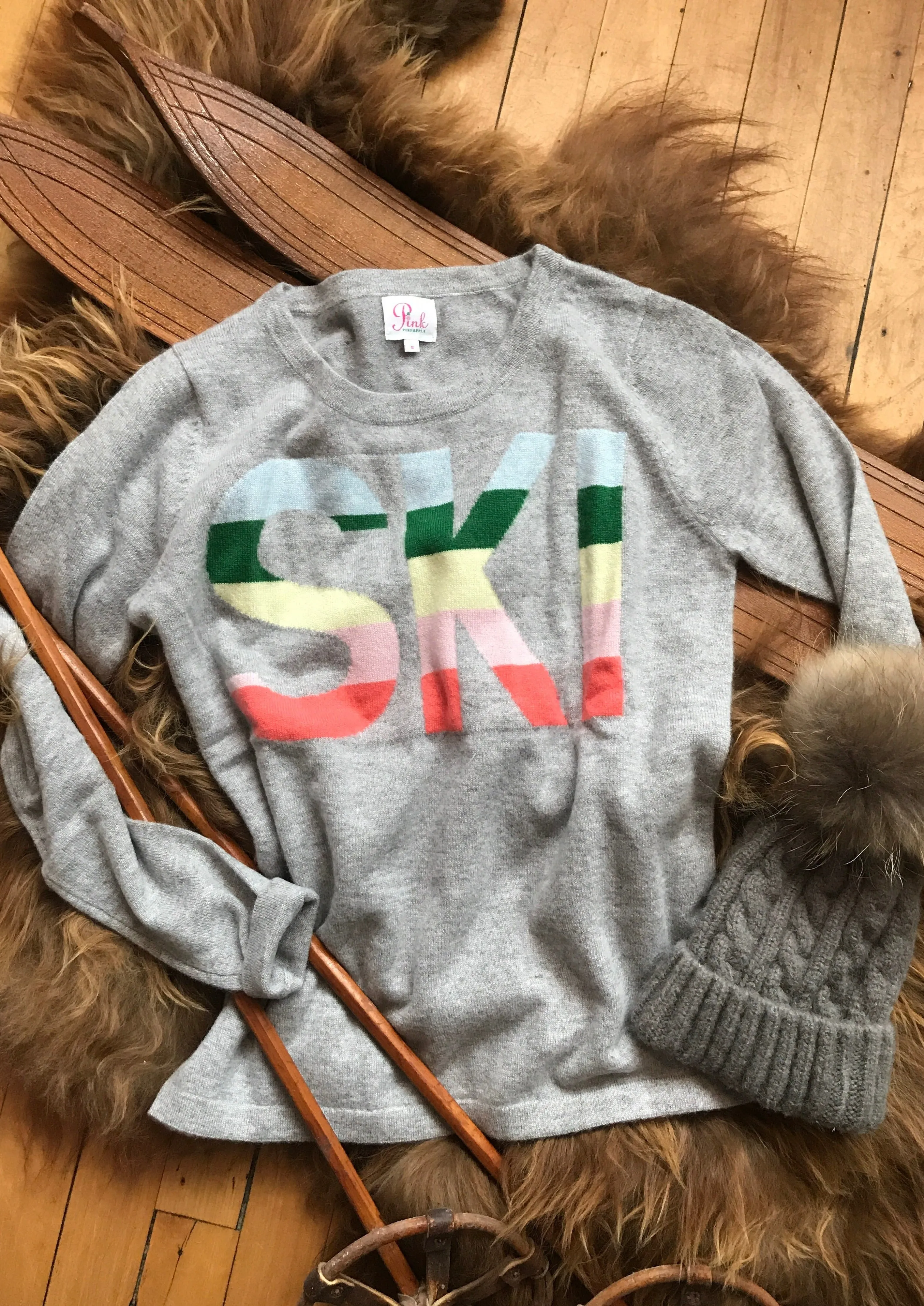 100% Cashmere SKI Sweater