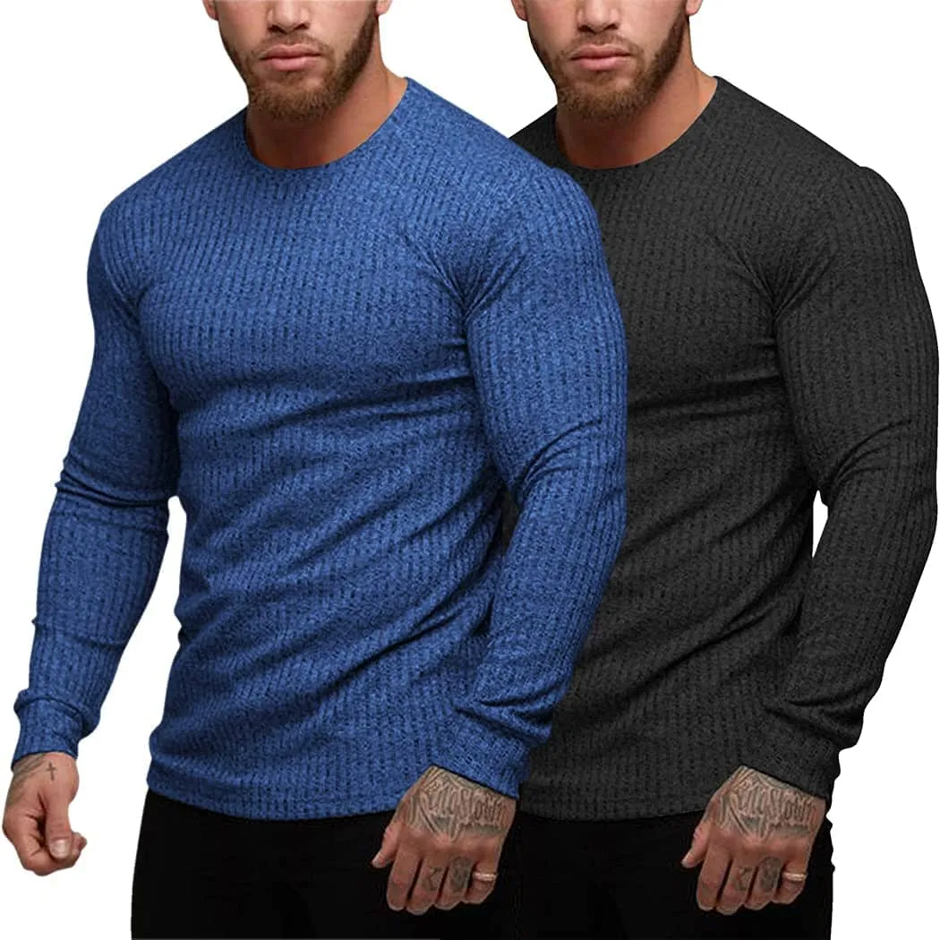 2-Pack Stretch Gym Bodybuilding T-Shirt (US Only)