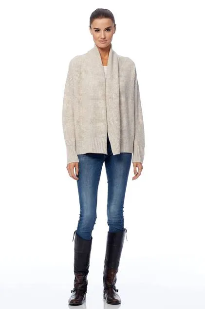 360 Cashmere - Jacquelin Sweater in Sesame/Chalk