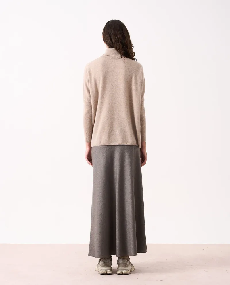 Absolut Cashmere Clara Chestnut Rollneck Knit