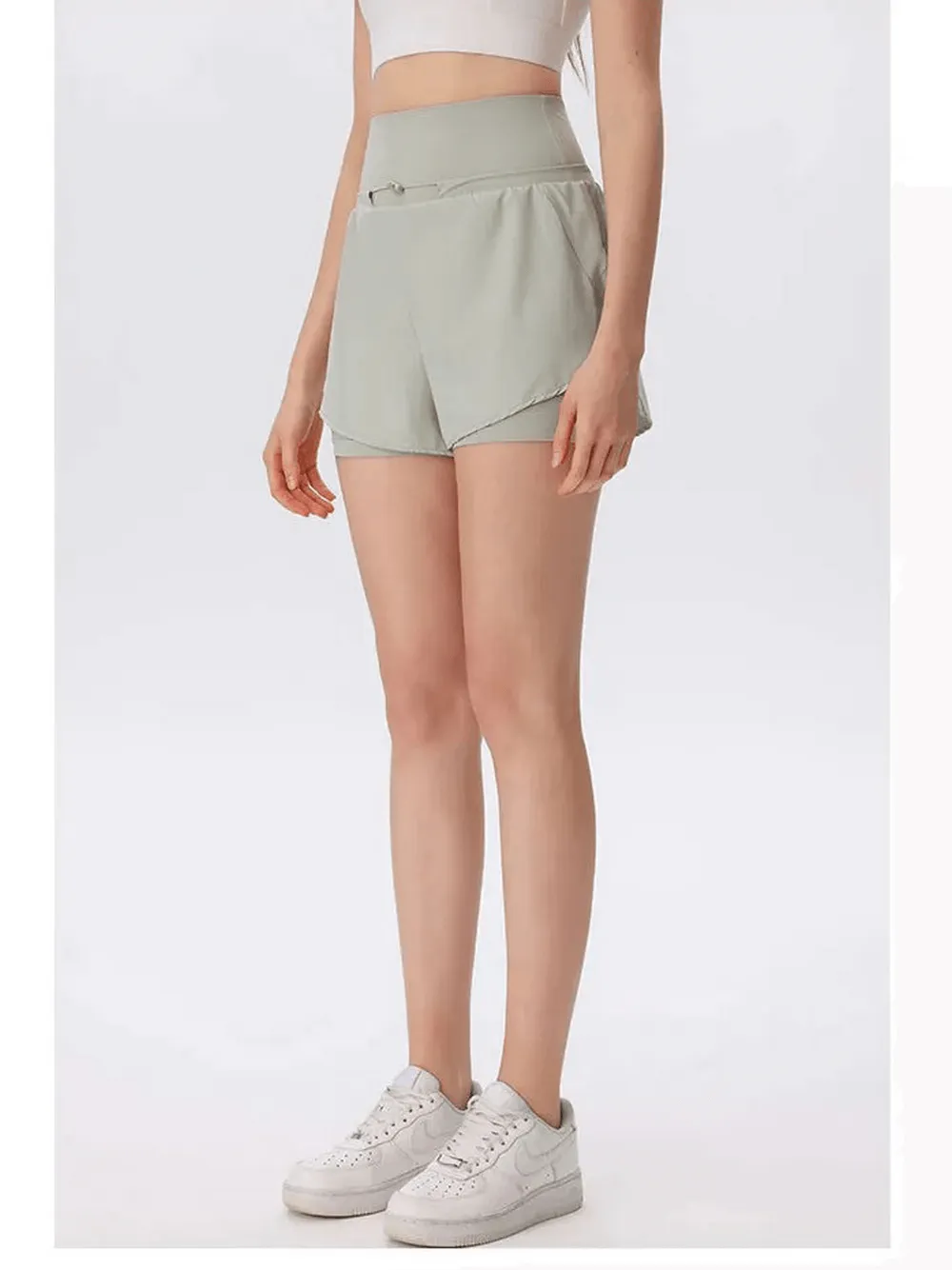 Athletic High Waist Shorts for Women - SF2232