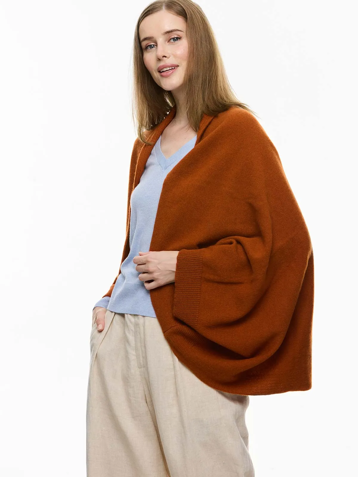 Auburn Wearable Cashmere Wrap