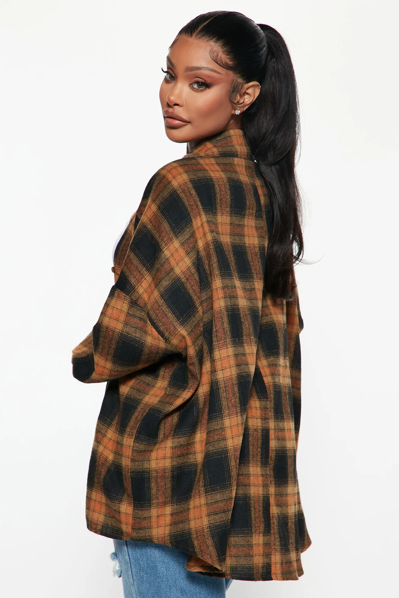 Avani Plaid Shirt - Mustard/combo