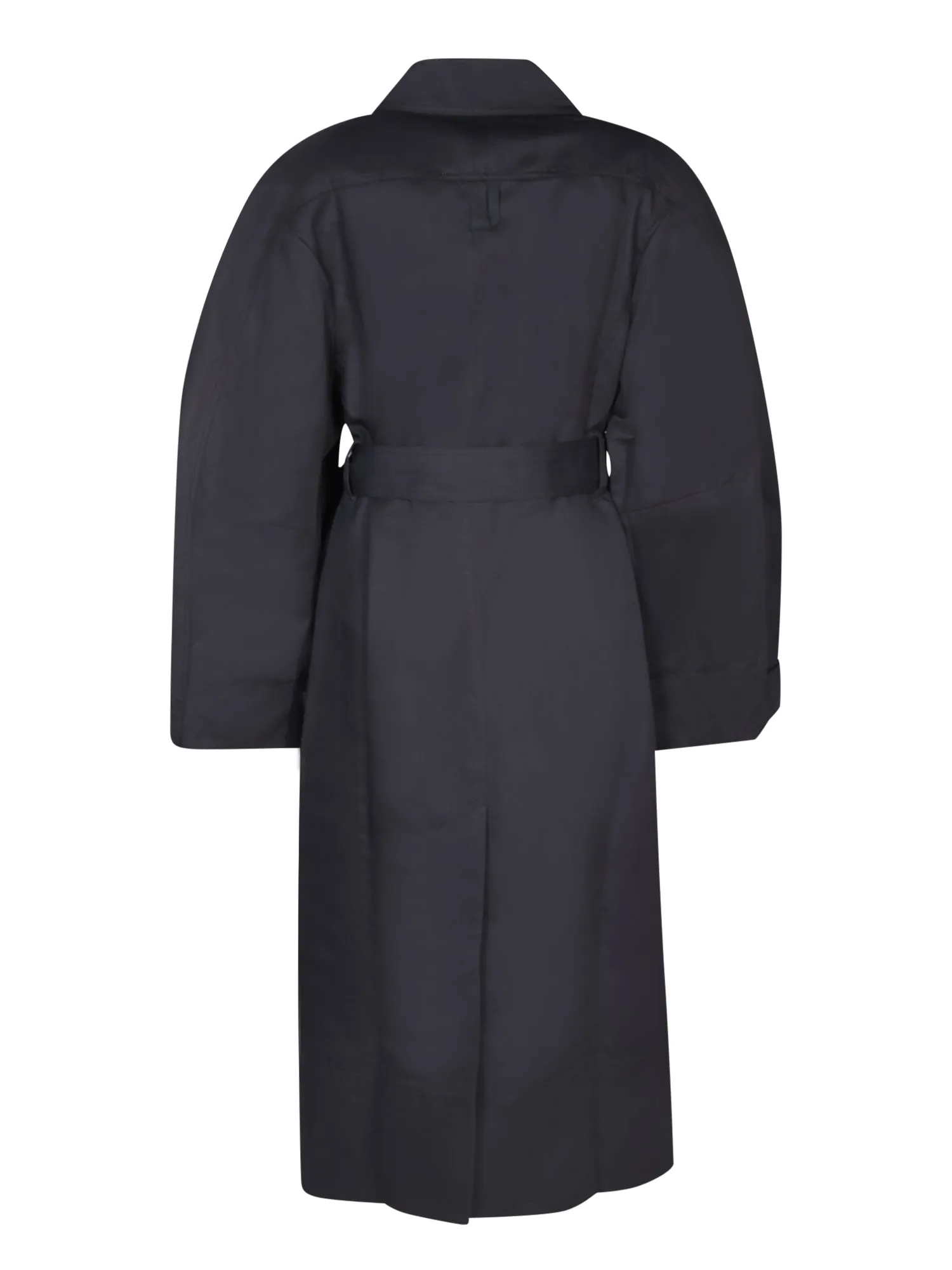 Bari black trench coat