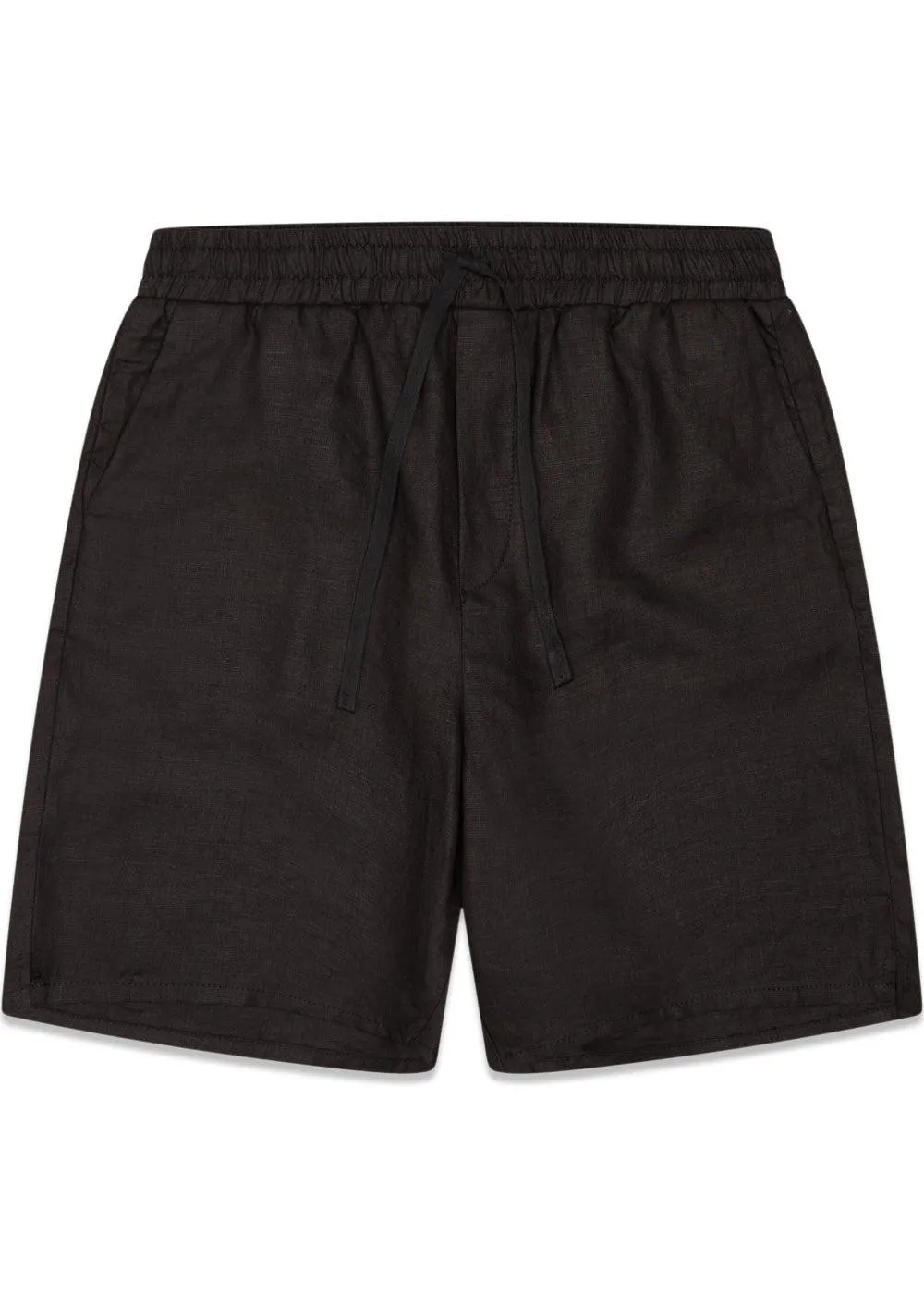 Bommy Linen Shorts - Black