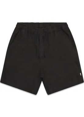 Bommy Linen Shorts - Black