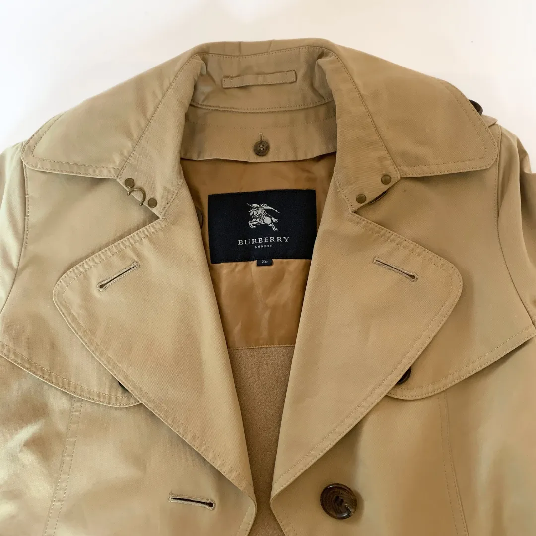 Burberry Trench Coat Cotton