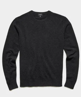 Cashmere Crewneck in Charcoal