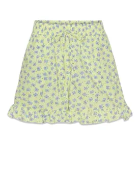 Cecilia Shorts - Yellow Floral