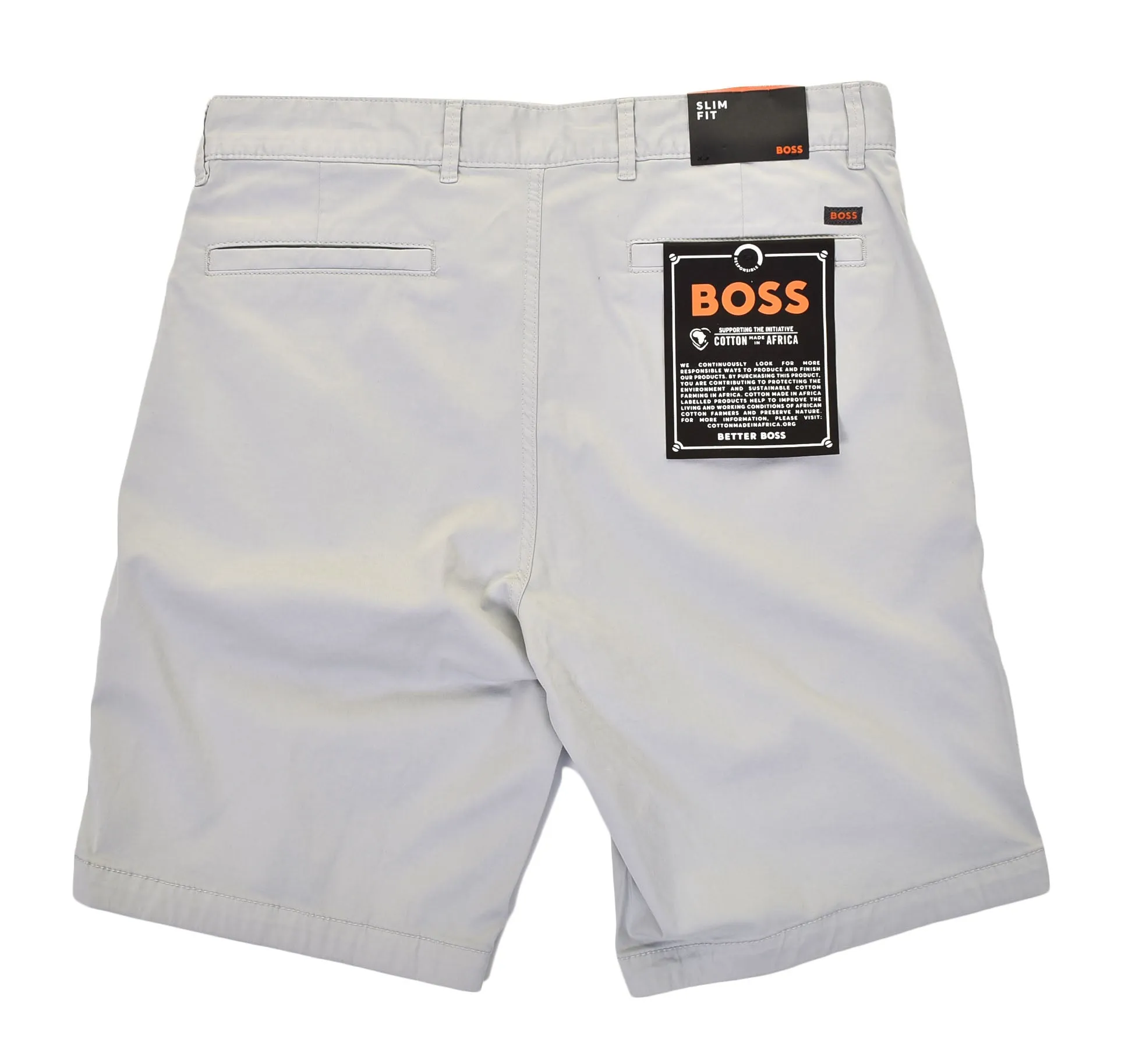 Chino Slim Shorts Light Pastel Grey