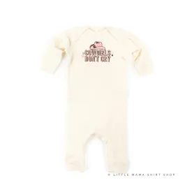 Cowgirls Don't Cry - One Piece Baby Sleeper