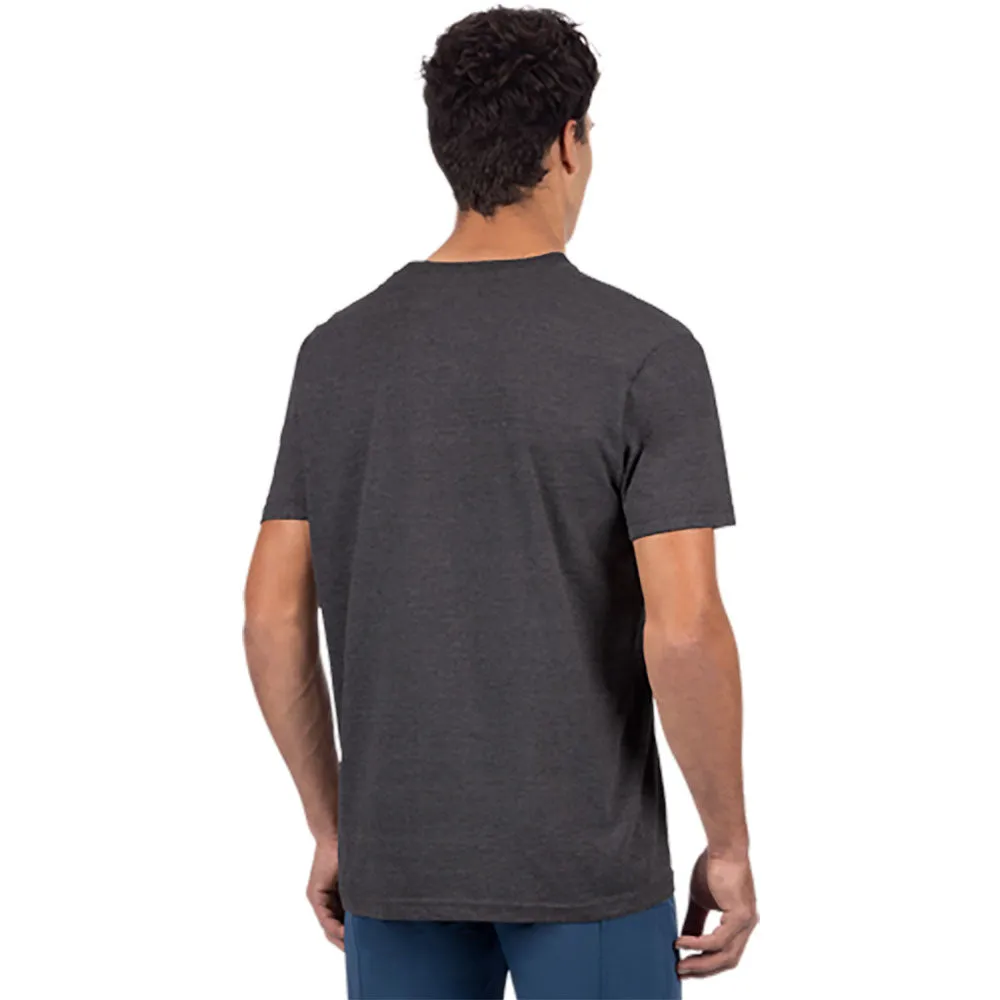 FXR Helium Premium T-Shirt Charcoal Heather/White Grey