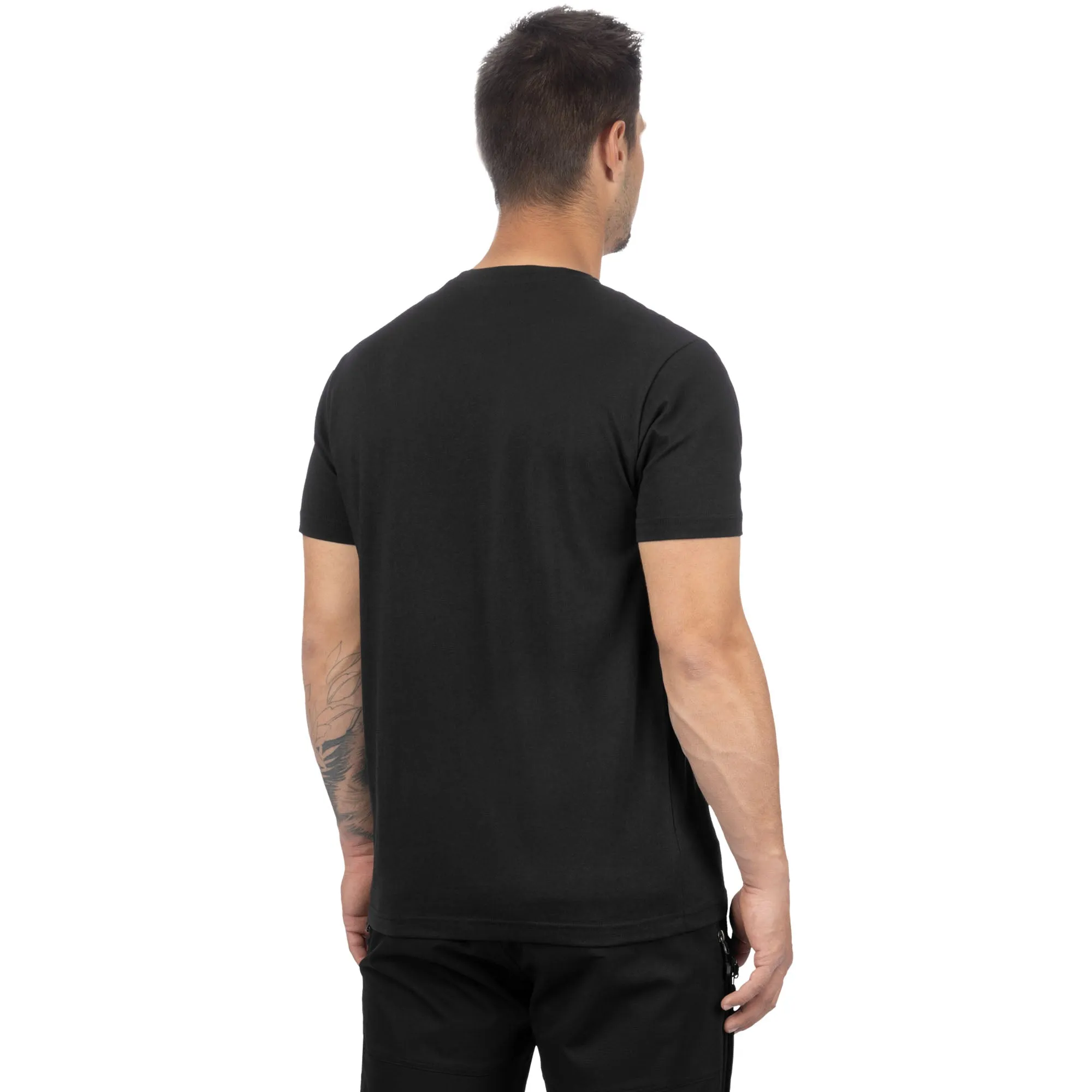 FXR  Mens Ride Premium T-Shirt Tee Short Sleeve Cotton Casual Black Gold