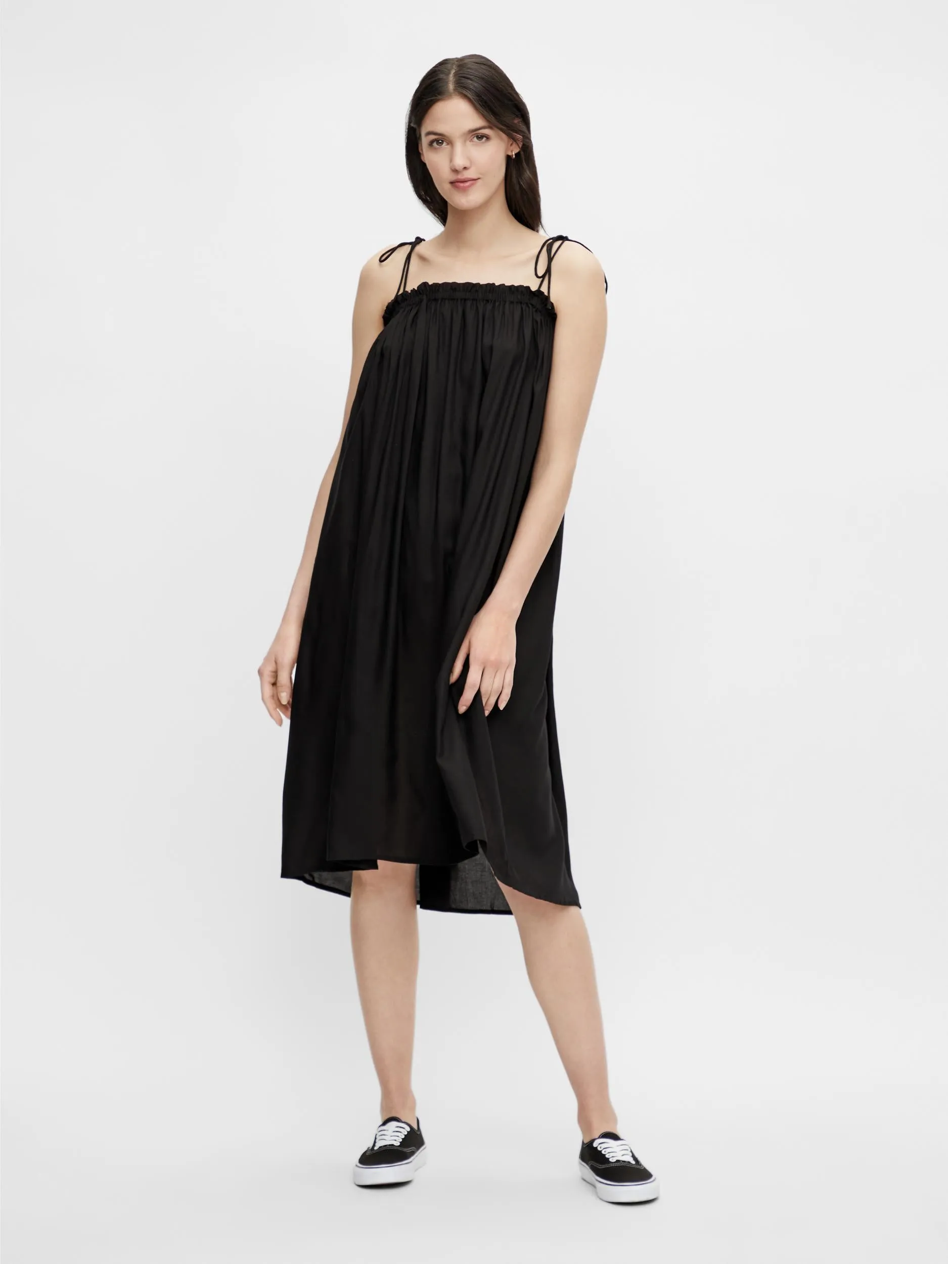 Glinda Strap Dress - Black