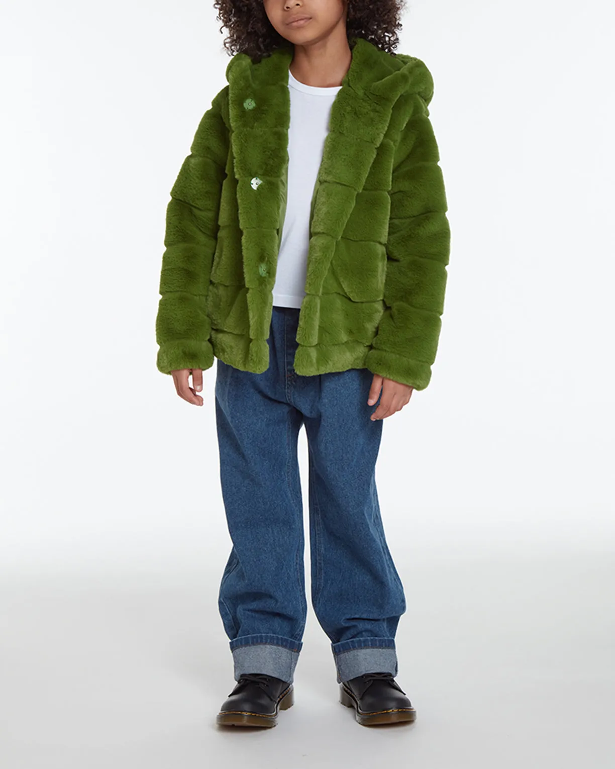 Goldie Kids Moss Green