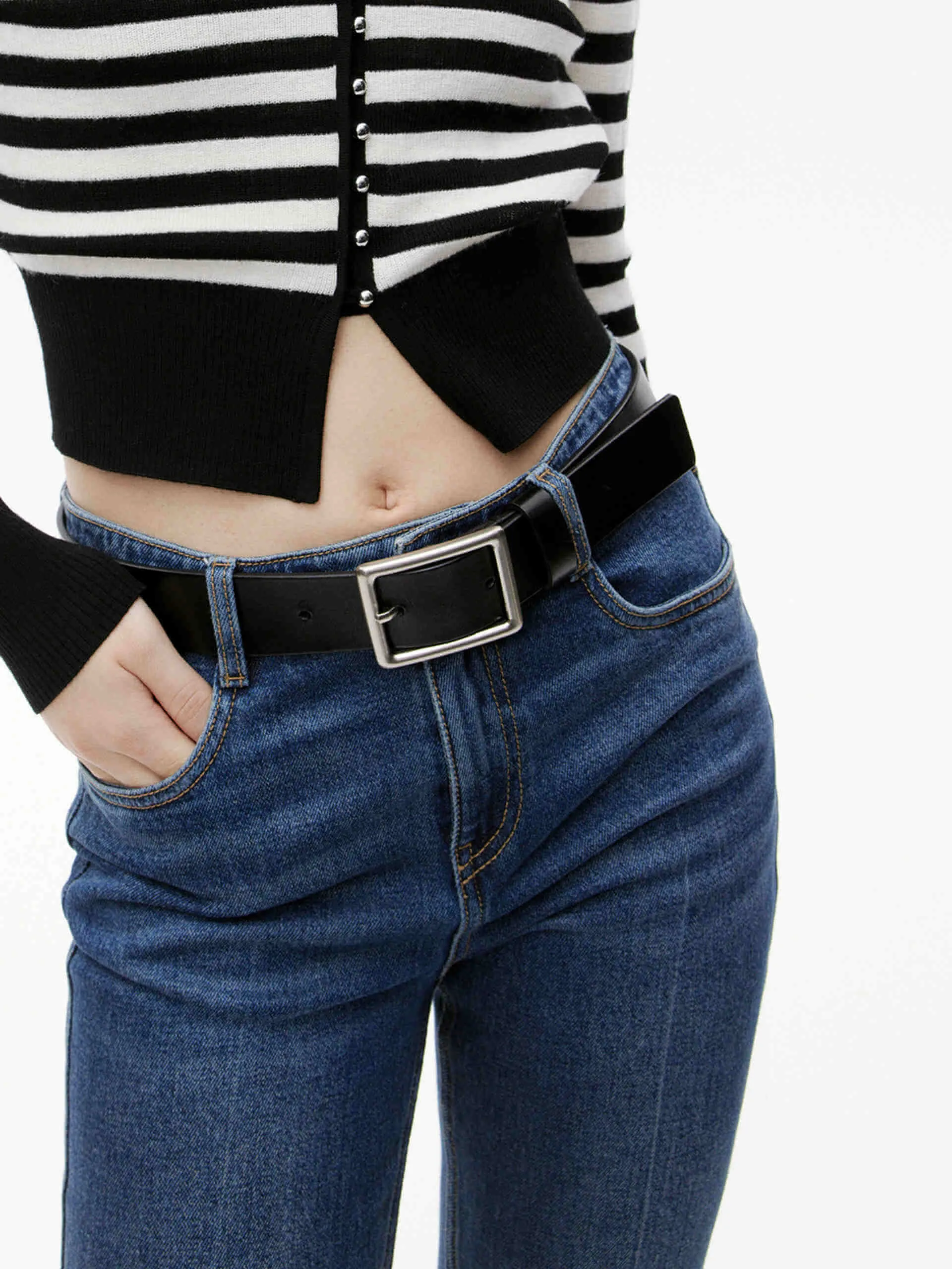 High Waisted Flared Jeans