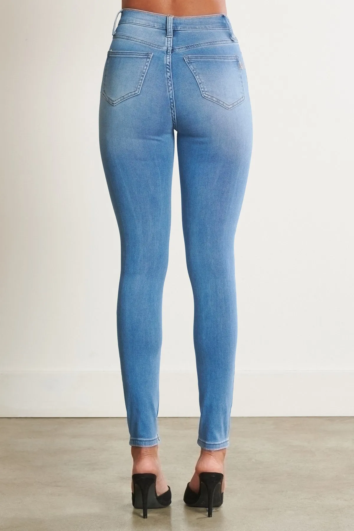 High Waisted Signature Skinny Jeans