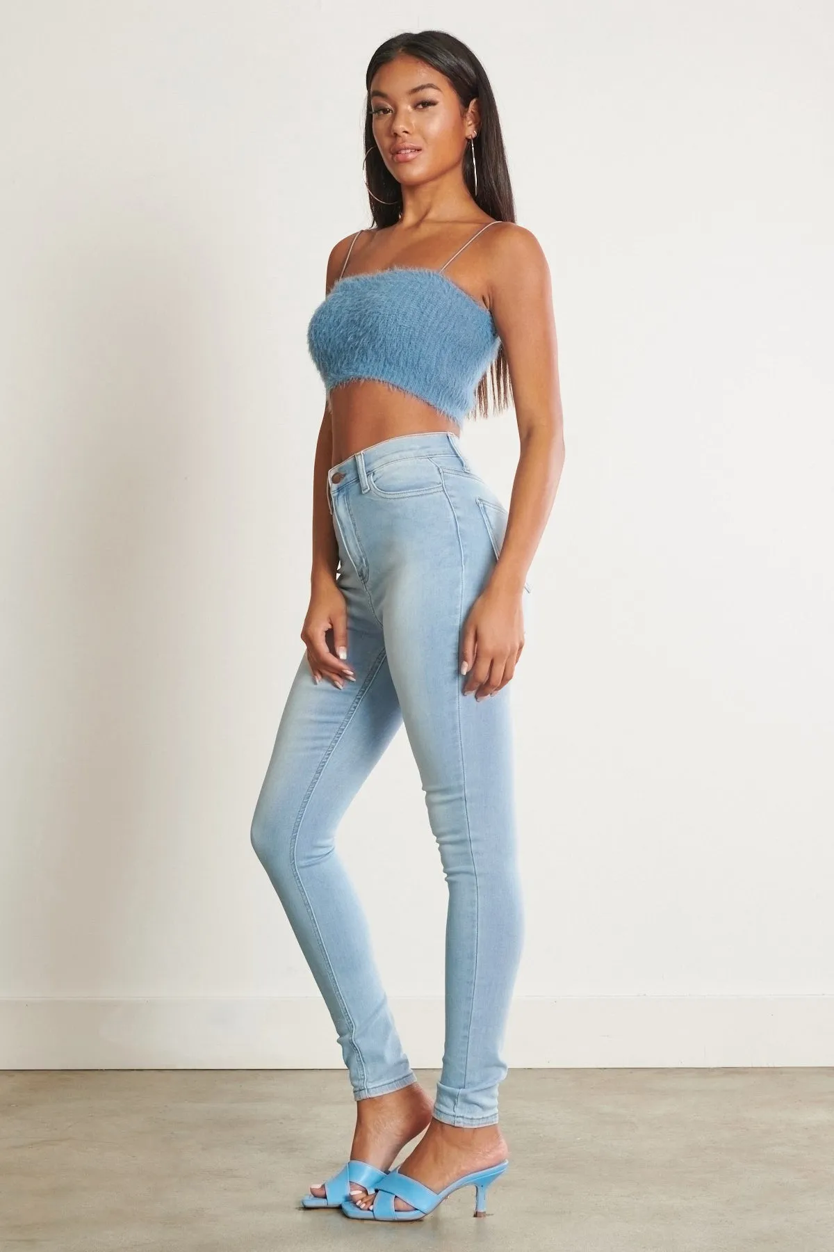 High Waisted Signature Skinny Jeans