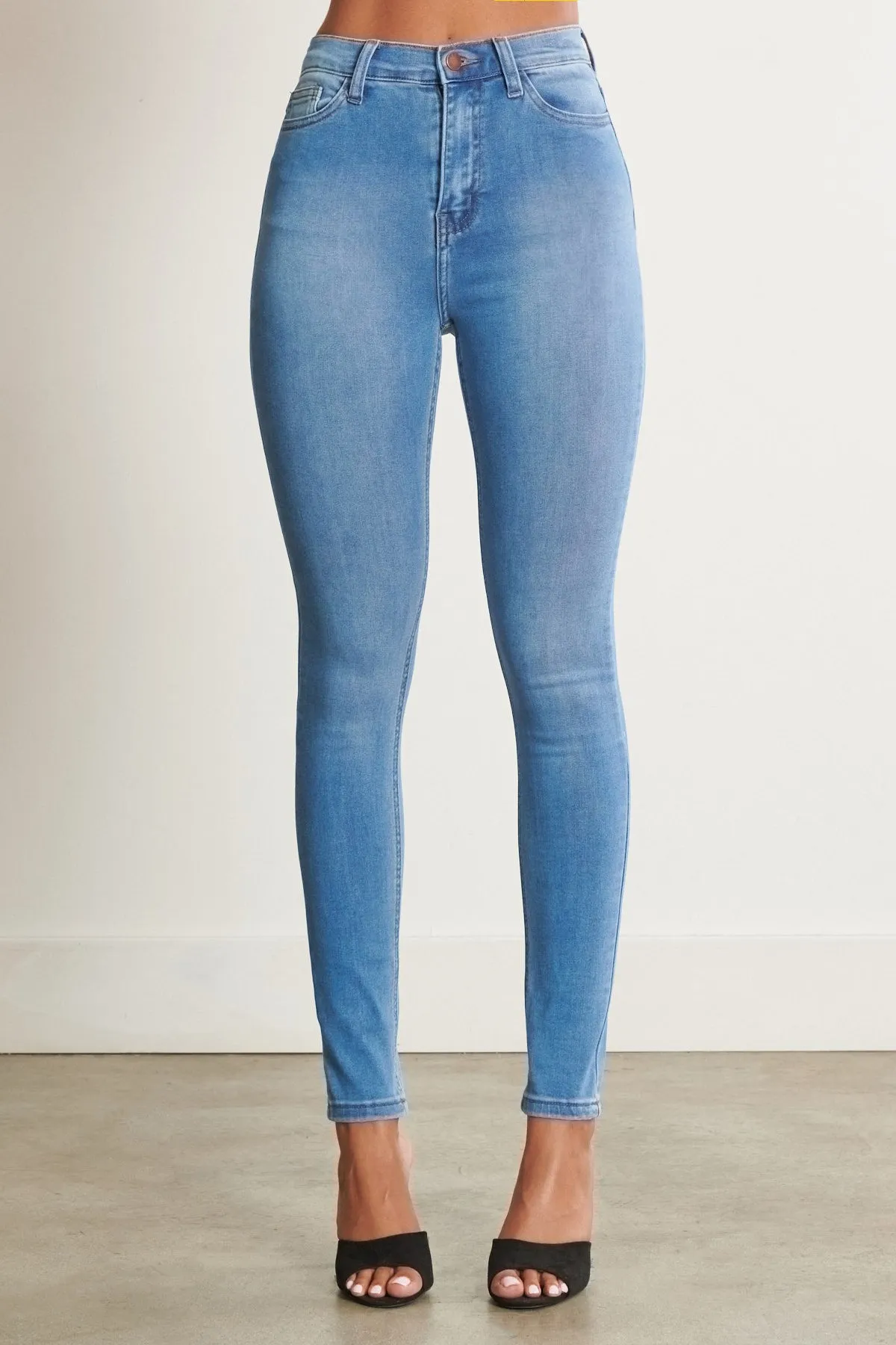 High Waisted Signature Skinny Jeans