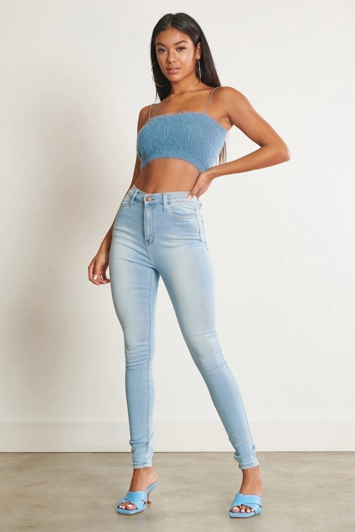 High Waisted Signature Skinny Jeans