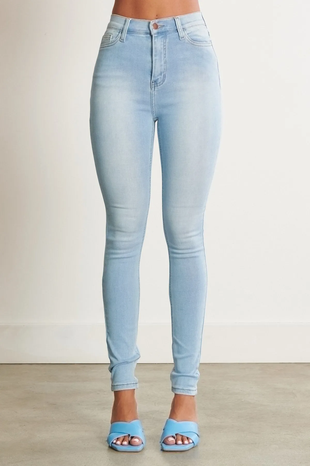 High Waisted Signature Skinny Jeans