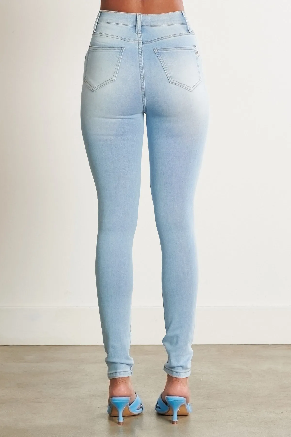 High Waisted Signature Skinny Jeans