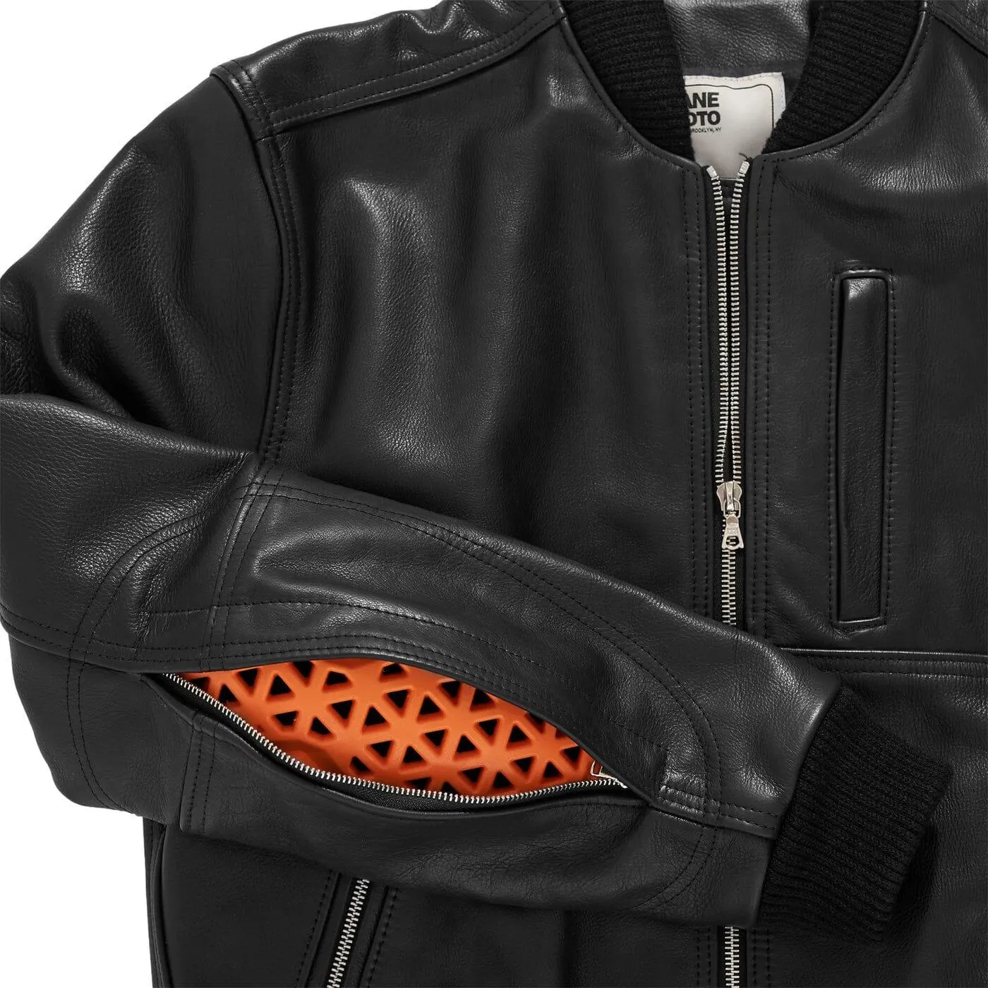 Jane Motorcycles - The Marcy Leather Bomber Jacket