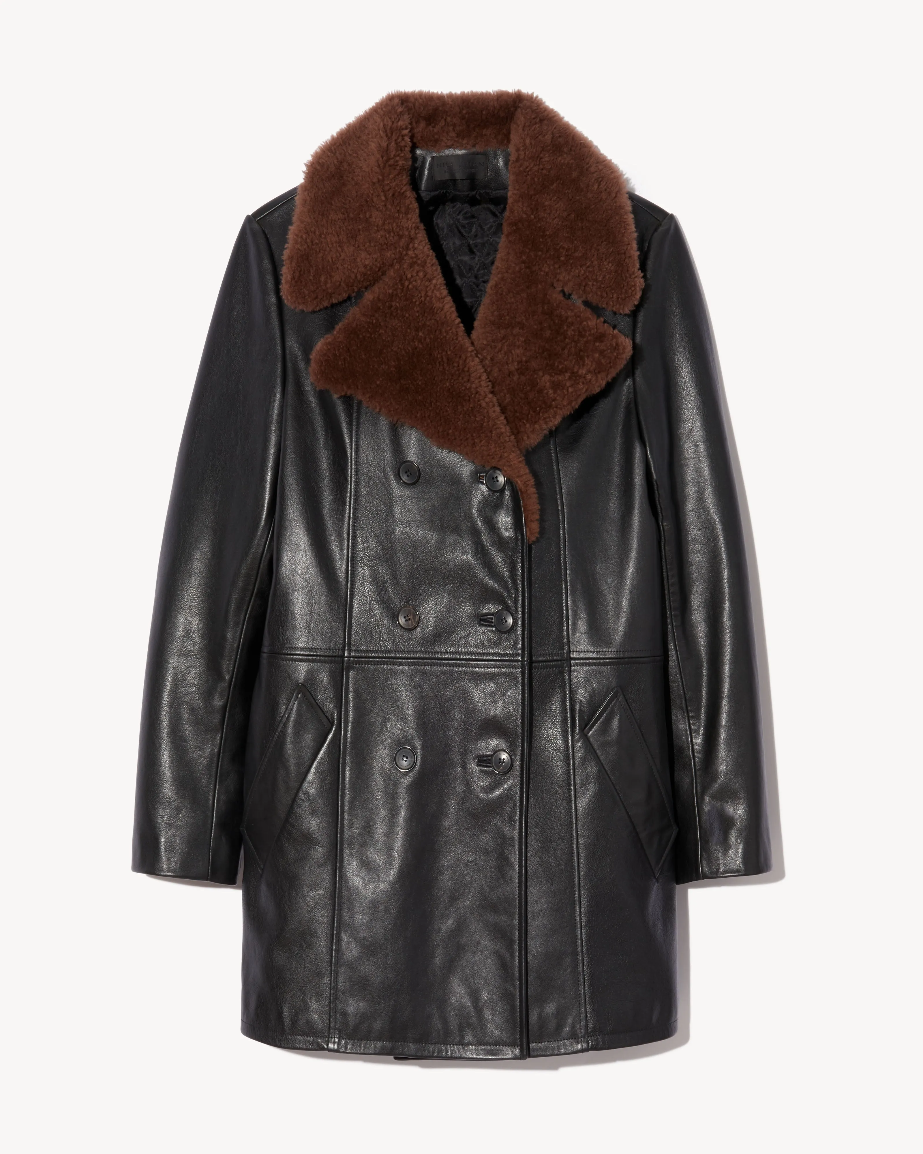 JAYDEN LEATHER COAT