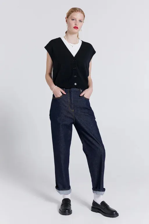 Karen Walker Outland Denim Mod Jeans - Indigo