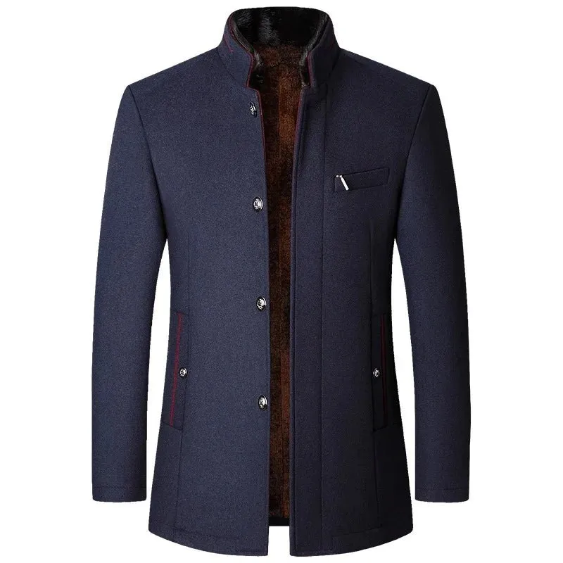 Men's Premium Woollen Trench Coats – Timeless Style & Warmth for Any Occasion