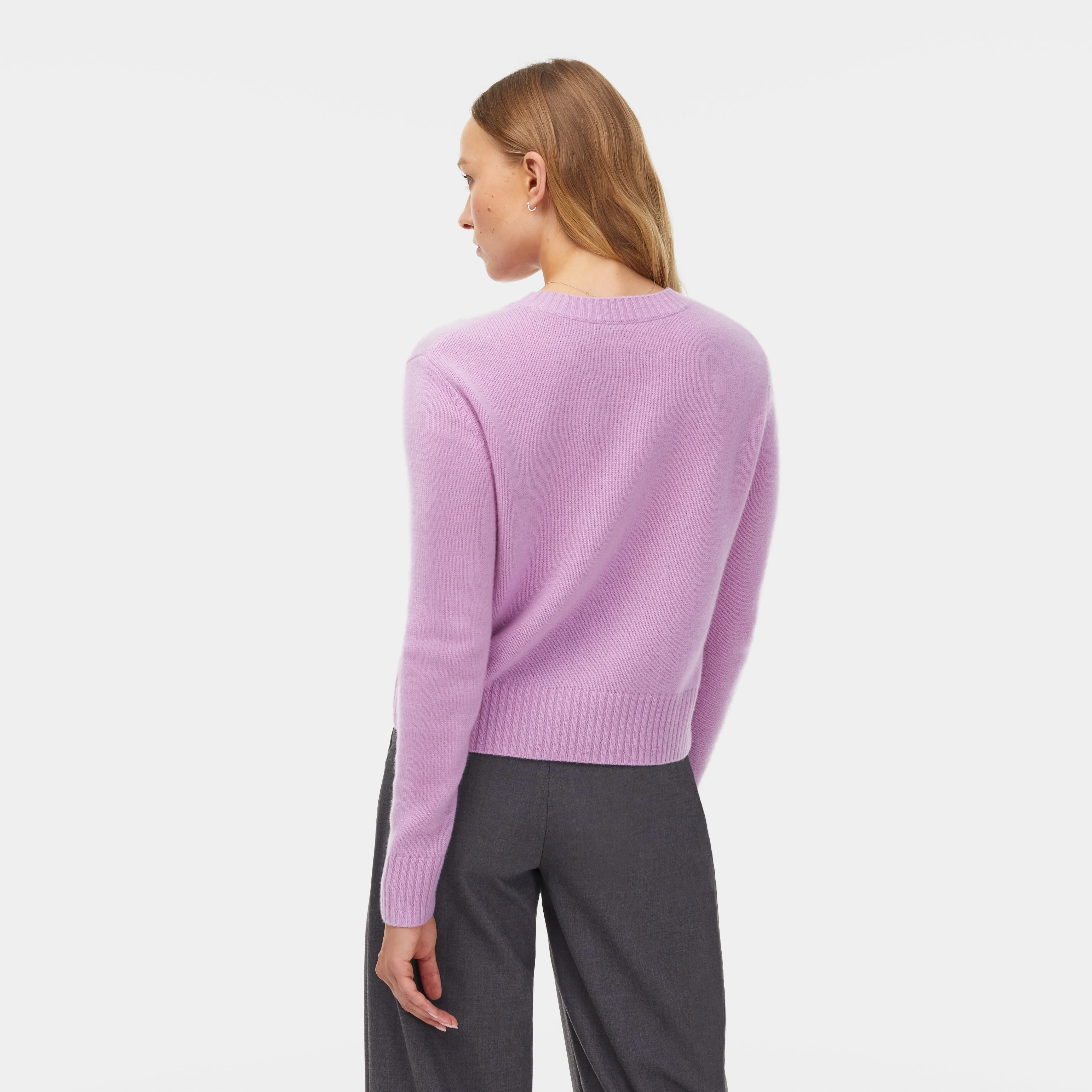 Mila Cashmere Boxy Crop Sweater