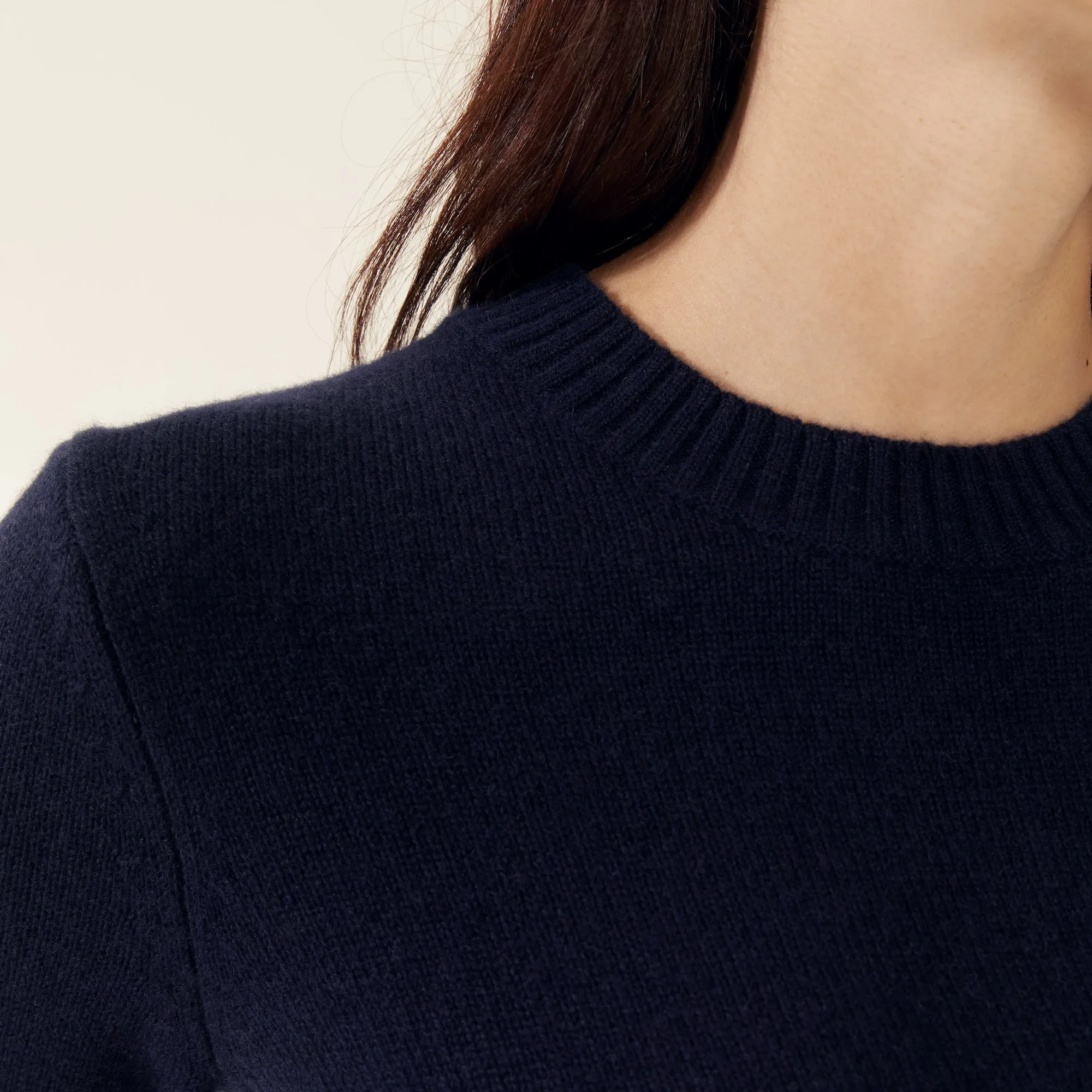 Mila Cashmere Boxy Crop Sweater