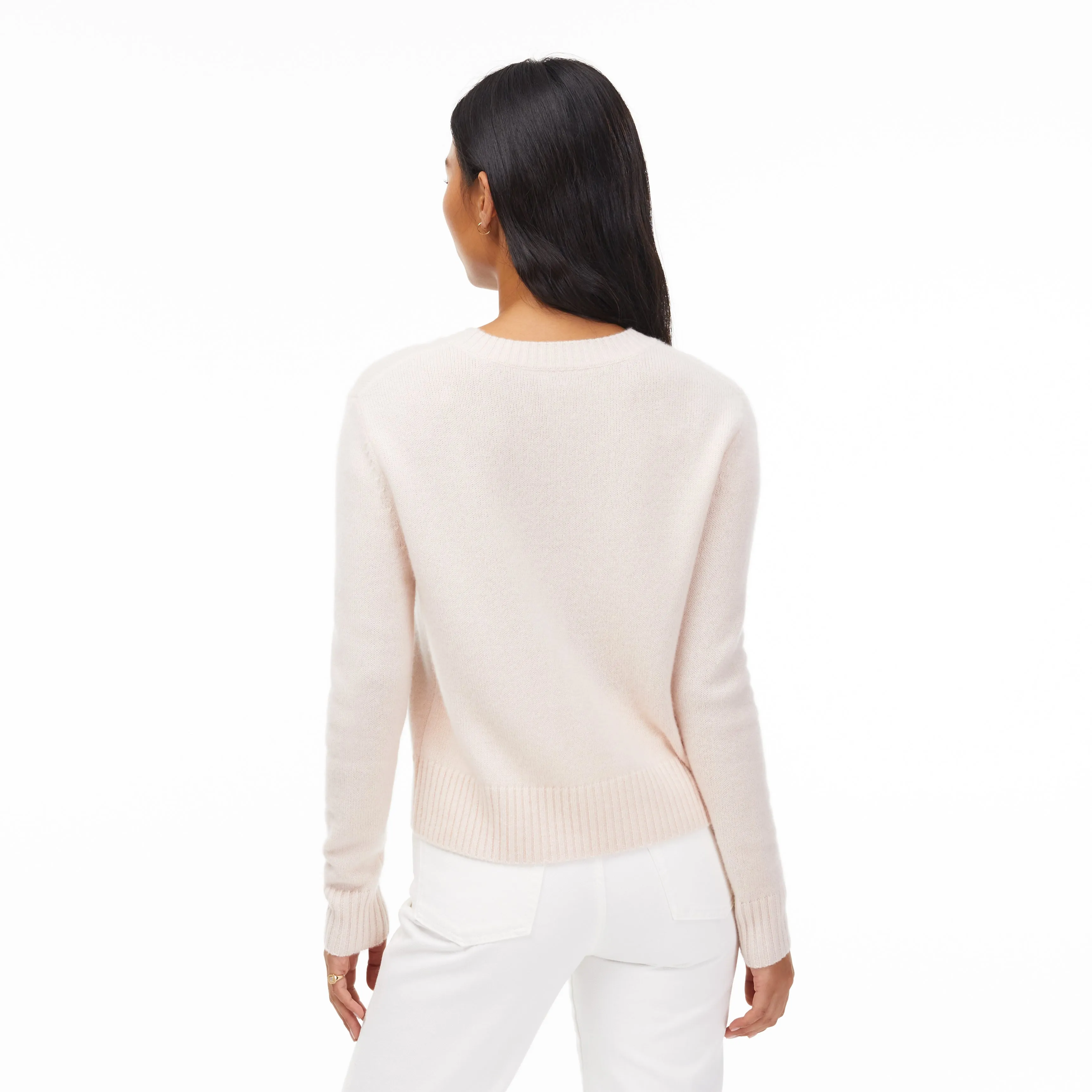 Mila Cashmere Boxy Crop Sweater