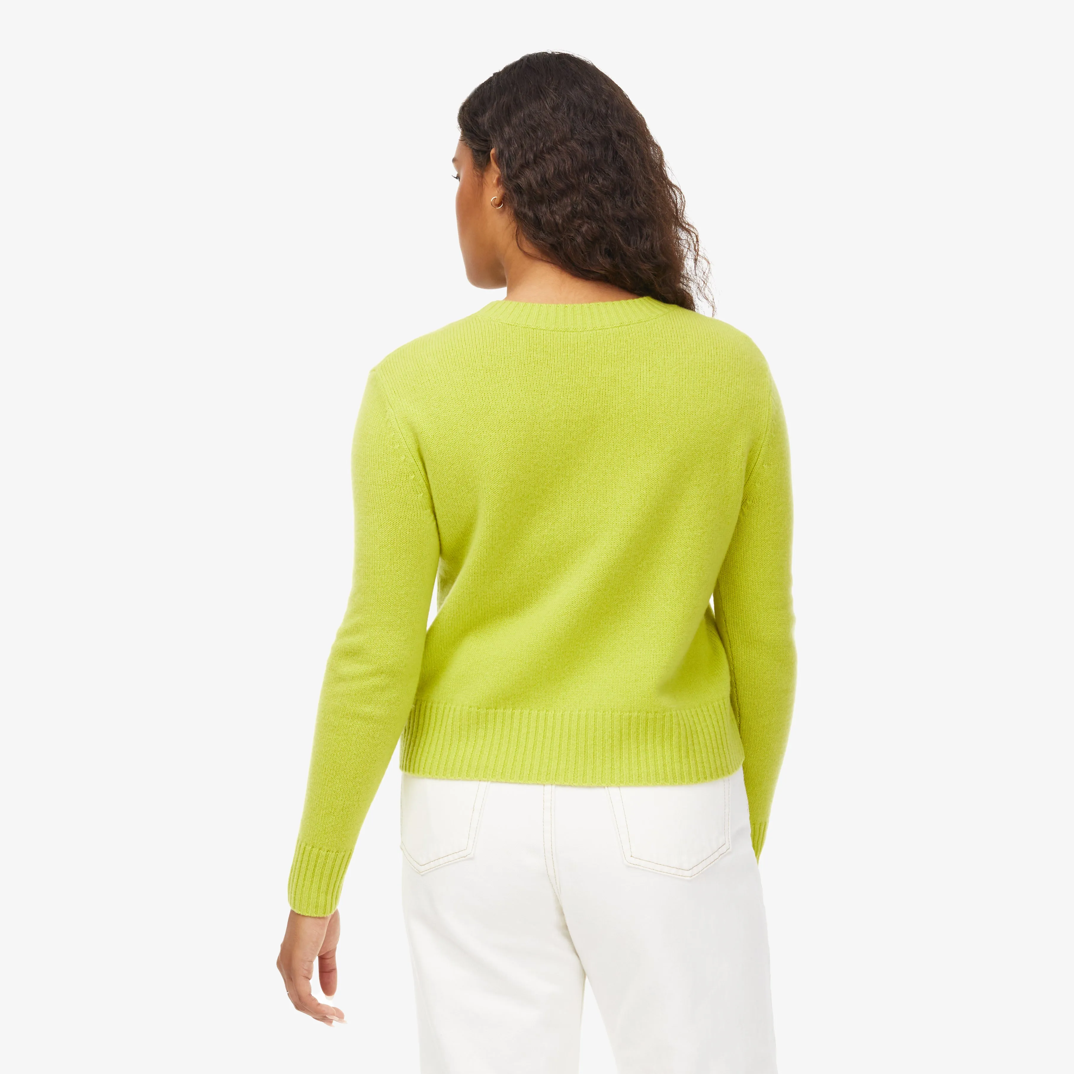 Mila Cashmere Boxy Crop Sweater