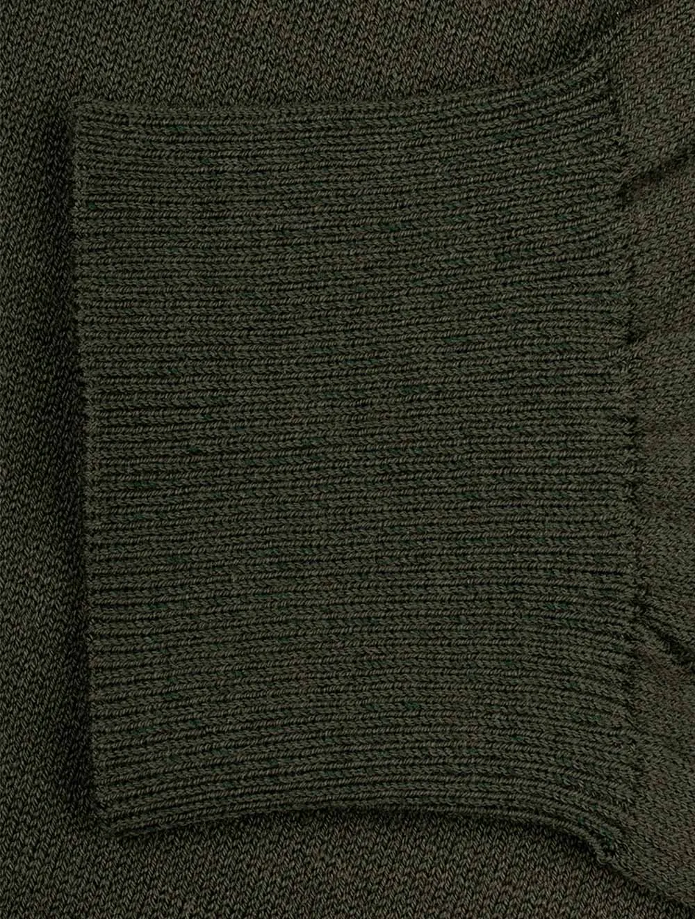 Mockneck Half Zip Knitwear Olive