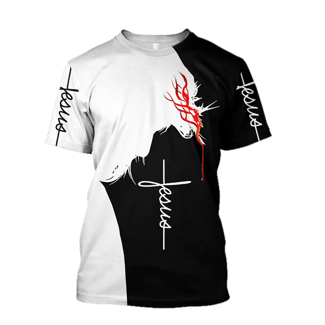 Premium Jesus 3d Unisex Shirt - Christian 3D Shirt