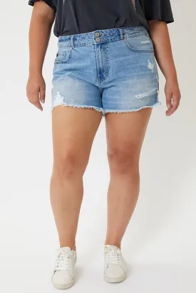 Short Expectations Jean Shorts - Light