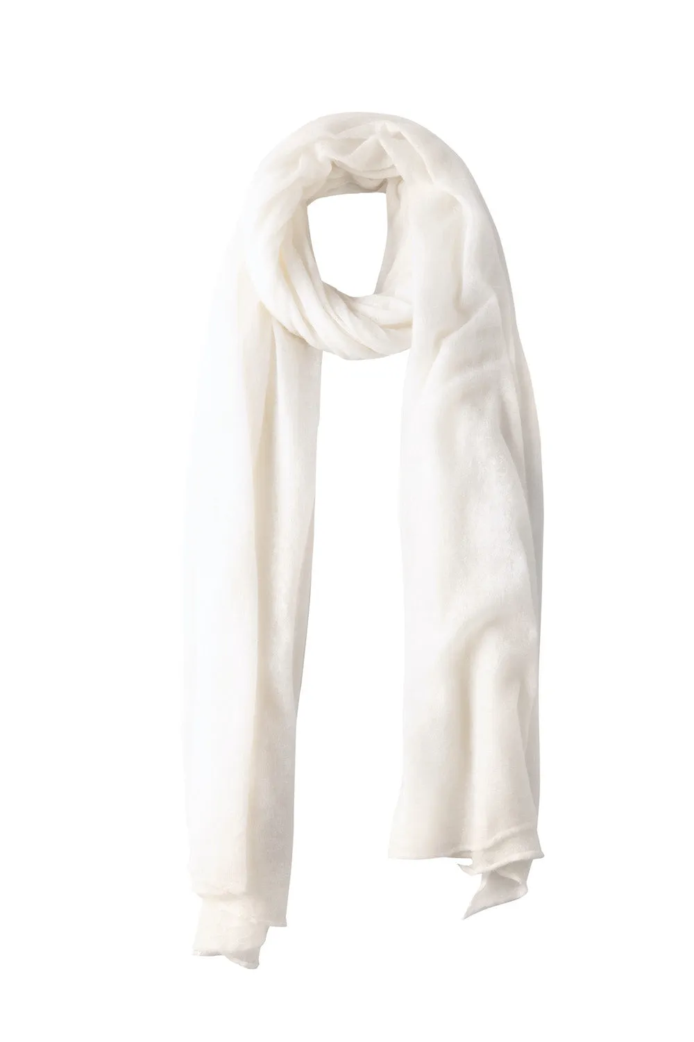 Superfine Cashmere Scarf - Cream