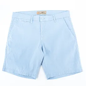 The Carlo Jacquard Shorts - Light Blue