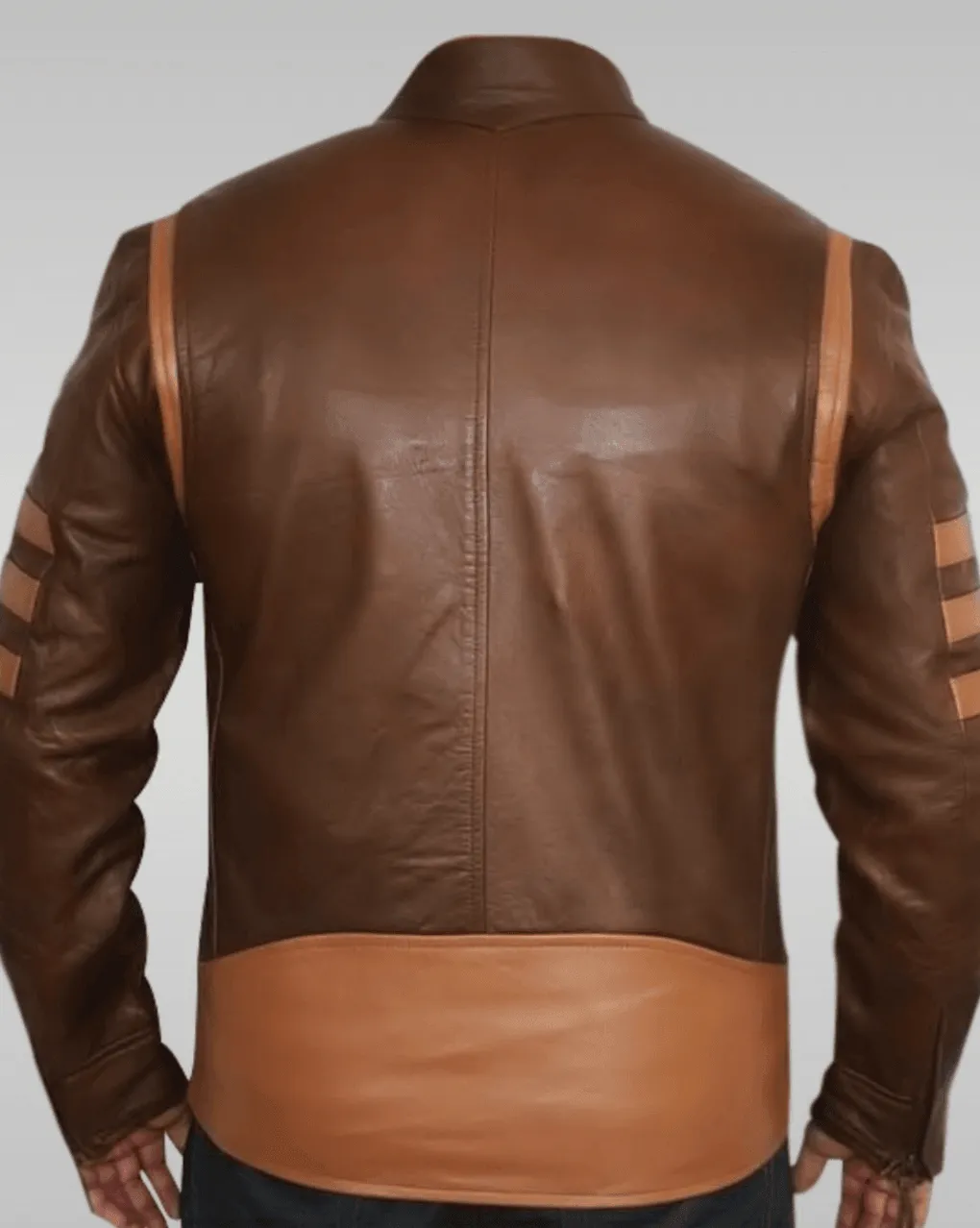 X Man Biker Wolverine Leather Jacket