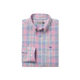 Youth Potomac Relaxed Plaid Dress Shirt